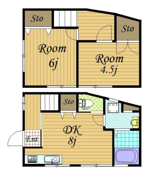 東寺尾6-38・貸家